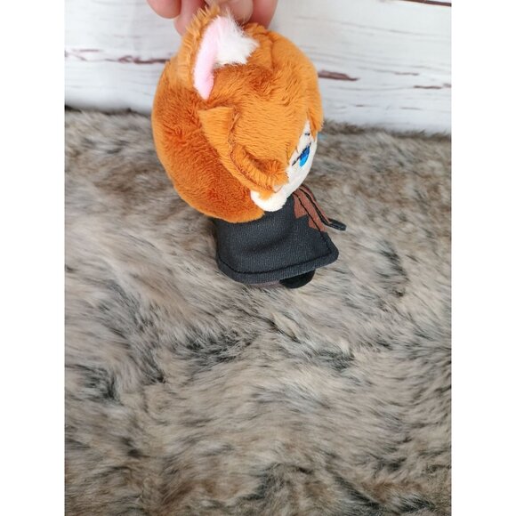 Chibi Plush Doll With Fox Ears & Orange Hair‎ - Cute Anime-Inspired Collectible - Picture 4 of 7